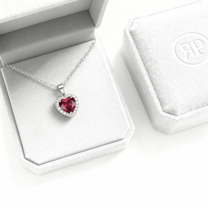 Naszyjnik "Red Radiance"