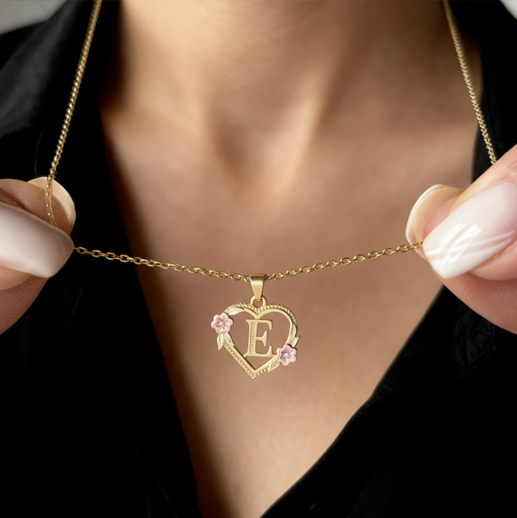 Naszyjnik Initial "Bloom"