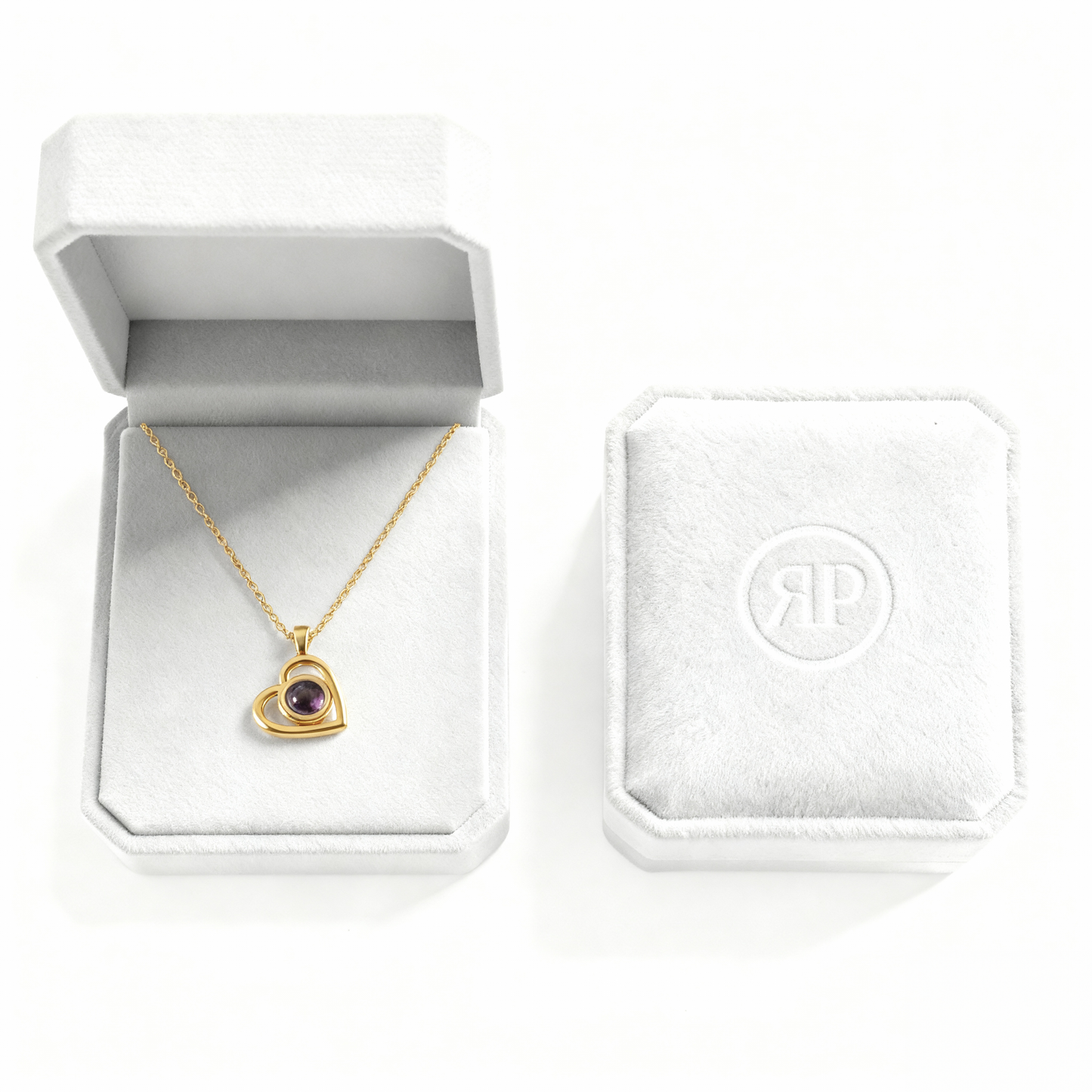 Naszyjnik z projekcją "Serce"