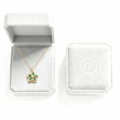 Naszyjnik "Twist & Bloom"