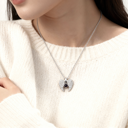 Naszyjnik z projekcją "Mój Anioł"